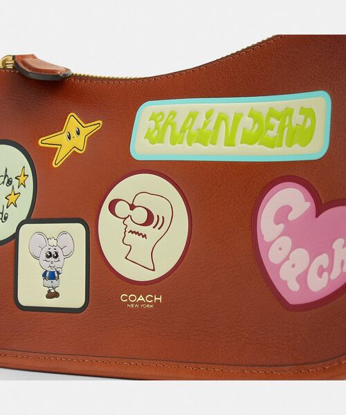 ショルダーバッグ バッグ 「COACH | BRAIN DEAD」ウェイバリー バッグ・パッチ レディース メンズの画像