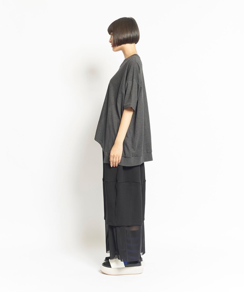 「gomme」 半袖Tシャツ MEDIUM ブラック レディース_画像3