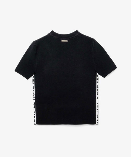 「MICHAEL KORS」 半袖ニット S ブラック レディース_画像2