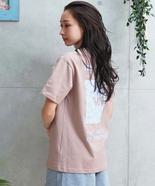「RVCA」 半袖Tシャツ L ブラック レディース_画像6