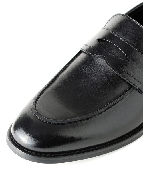 「London Shoe Make」 ローファー UK7.5 ブラック メンズ_画像5