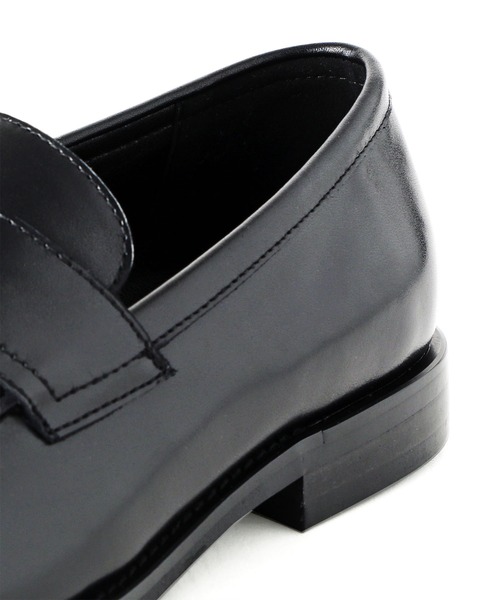 「London Shoe Make」 ローファー UK7.5 ブラック メンズ_画像6