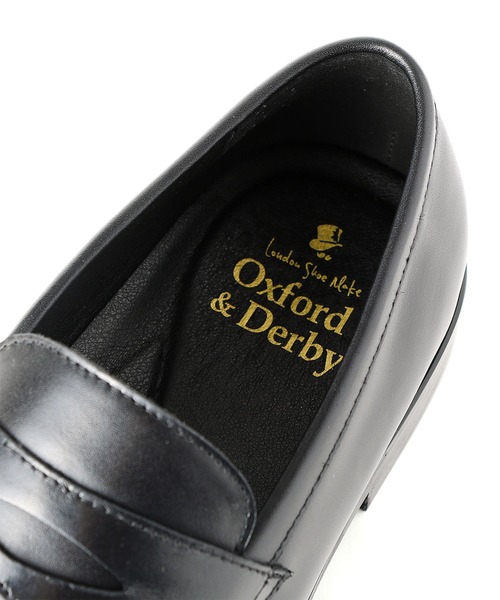 「London Shoe Make」 ローファー UK7.5 ブラック メンズ_画像7