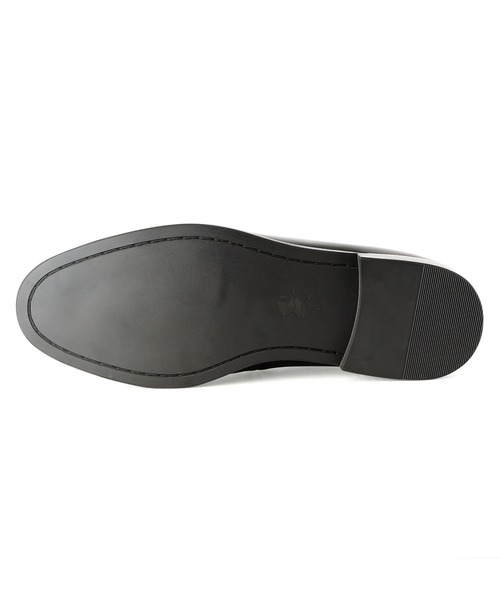 「London Shoe Make」 ローファー UK7.5 ブラック メンズ_画像9