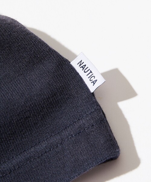 「NAUTICA」 半袖Tシャツ X-LARGE チャコールグレー メンズ_画像3