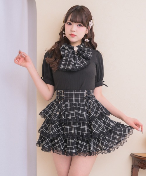 ROJITA トップス スカート セット ROJITA（ロジータ） スカート 「セットアップ対応」シアーティアード