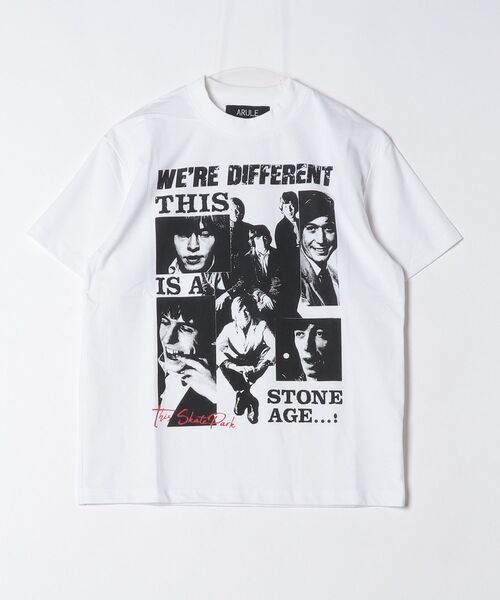 「ARULE」 半袖Tシャツ M ホワイト メンズ_画像3