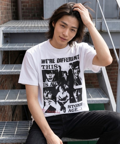 「ARULE」 半袖Tシャツ M ホワイト メンズ_画像4