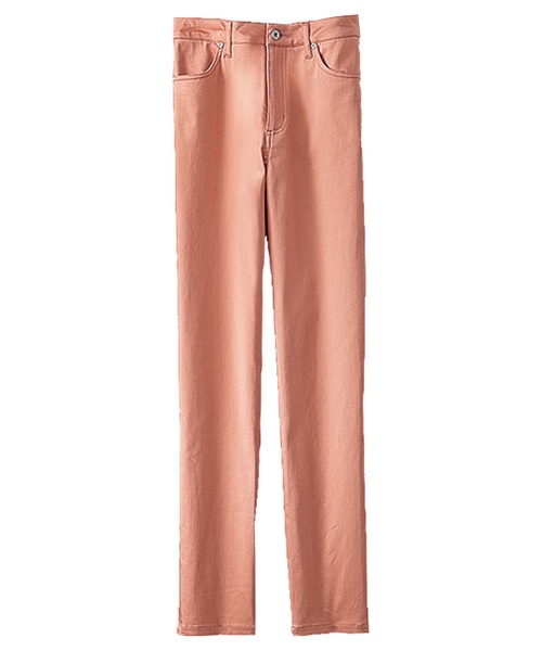 BELLUNA PLUS パンツ ヒンヤリ速乾綿サテンストレッチカラー