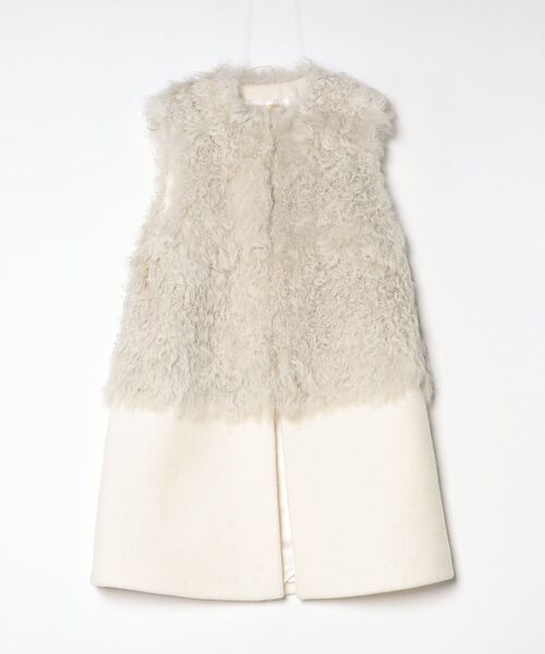 EFFE BEAMS（エッフェ ビームス） ベスト ジレ GELLI / ムートン