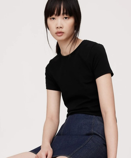 tシャツ シュランケン Tシャツ レディース