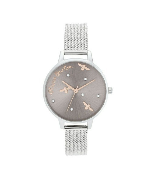 ★キュート！★オリビアバートン パーリークイーン ゴールド Pearly Queen Gold Boucle Mesh | Olivia Burton London