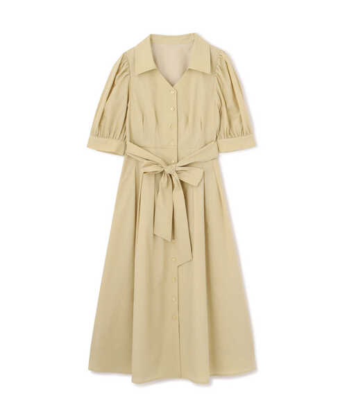 ワンピース フレアーシャツワンピース / 1213140403 フレアーシャツワンピース PROPORTION BODY ポリエステル