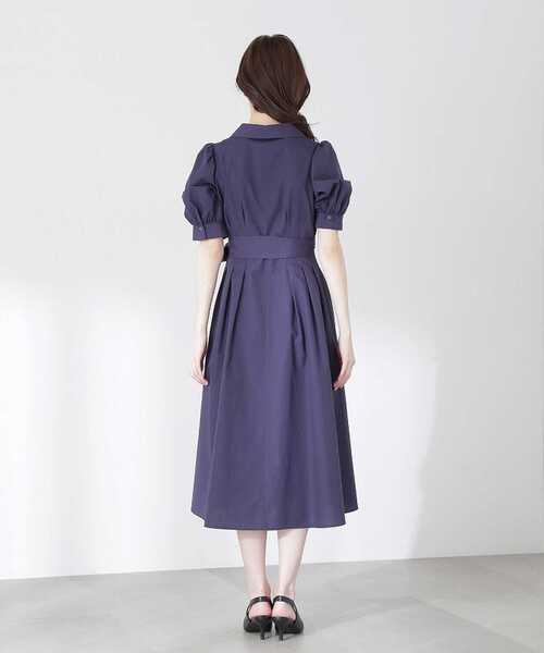 ワンピース フレアーシャツワンピース / 1213140403 フレアーシャツワンピース PROPORTION BODY ポリエステル