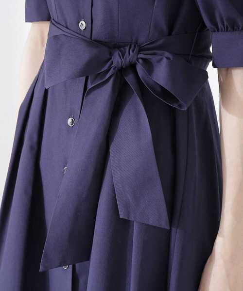 ワンピース フレアーシャツワンピース / 1213140403 フレアーシャツワンピース PROPORTION BODY ポリエステル