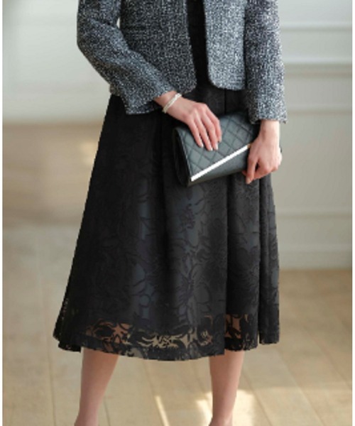 jour merveille 花柄ワンピース アンサンブル　セットアップ　XL jour merveille 花柄ワンピース アンサンブル セットアップ XL