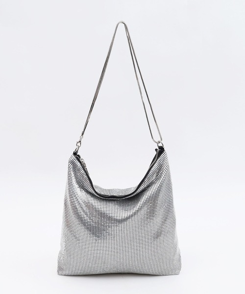 COOCO（クーコ） ショルダーバッグ バッグ メタルメッシュショルダー