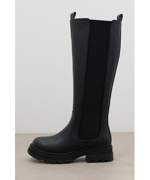 AZUL トラックソールロングブーツ AZUL BY MOUSSY ブーツ トラックソールロングブーツ レディース