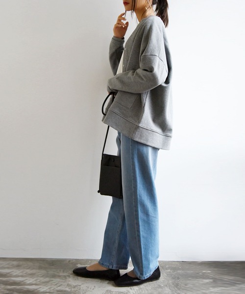 ★ JEANS★ 25SS ツイル バンディング デニム ザワイドデニム : GB0325/P14 | glamb Online Store公式通販