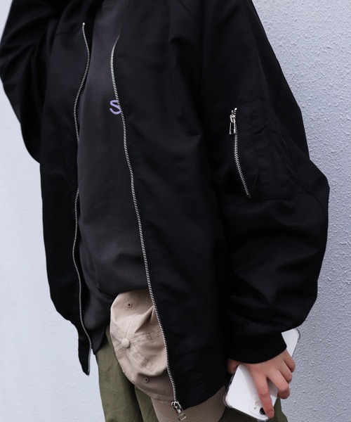 WESTSEA（ウエストシー） ma1 ma-1 オーバーサイズ ナイロンMA-1