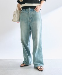 RIVEDROITE リヴドロワ　MONN.:. (モン)/slit DENIM 全骨格美脚見え！/MONN.:. (モン)/slit DENIM（デニムパンツ