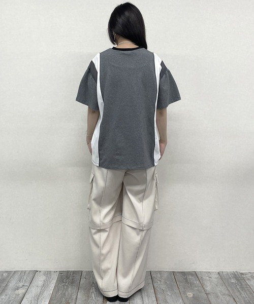 tシャツ シアードッキングTシャツ レディース tシャツ シアードッキングTシャツ レディース : ZOZOTOWN Yahoo
