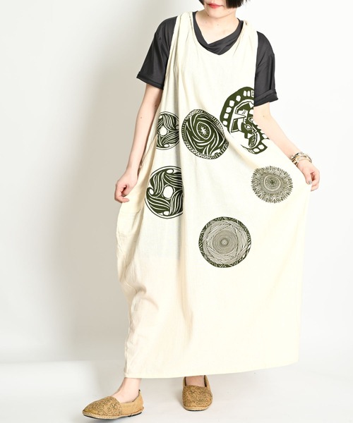 marai（マーライ） ワンピース ノースリーブ チュニックワンピース