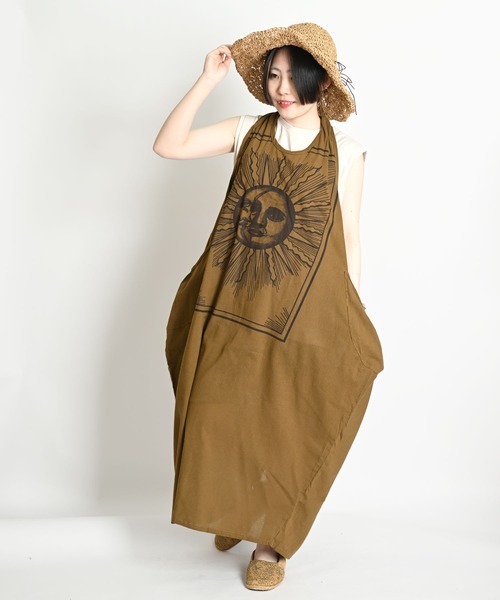 marai（マーライ） ワンピース ノースリーブ チュニックワンピース