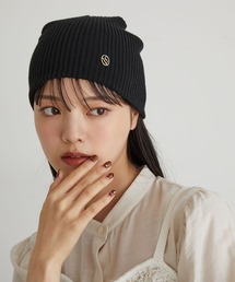 VIS ニット帽 ニットキャップ ニットビーニー レディース
