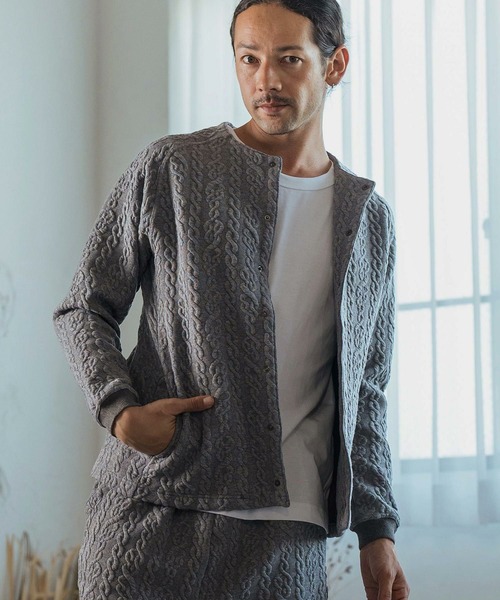 CAMBIO（カンビオ） ジャケット ノーカラージャケット mj10207