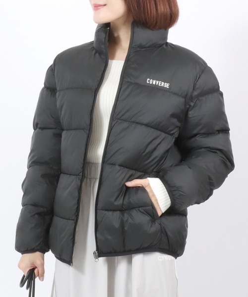 ジャケット・アウター Kokokoko CONVERSE（コンバース） ダウンコート ダウンジャケット 軽量フェイク