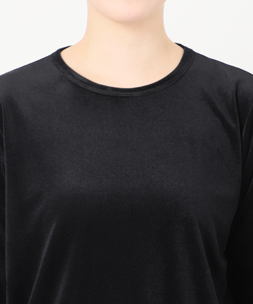 AP STUDIO tシャツ Tシャツ ライトベロアプルオーバー レディース