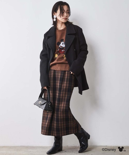 Disney（ディズニー） ニット セーター ミッキーマウス/ジャガード