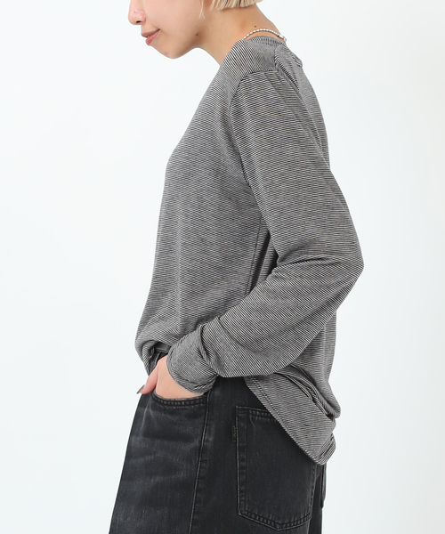 AP STUDIO tシャツ Tシャツ ナッピングロングスリーブTシャツ
