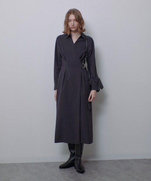 allureville ワンピース ソモウライクポリカシュクール