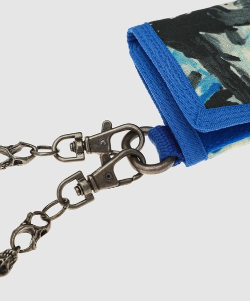 ERL 財布 UNISEX SKULL WALLET WOVEN メンズ レディース : ZOZOTOWN  