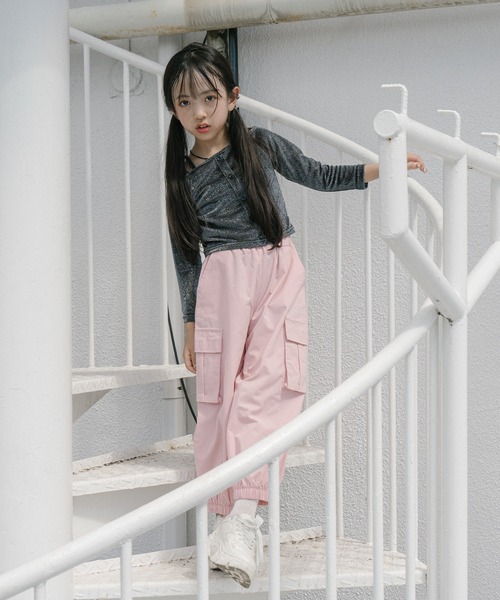 URBAN CHERRY パンツ ライトタフタカーゴパンツ キッズ 子供服 男の子