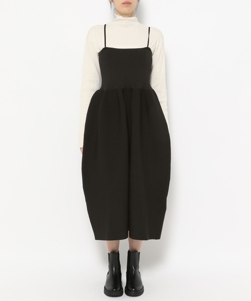 LOWRYS FARM ワンピース 2WAYコクーンニットキャミワンピース