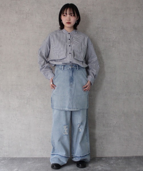 Emma（エマ） ジーンズ デニム デニムパンツ クラッシュダメージ加工