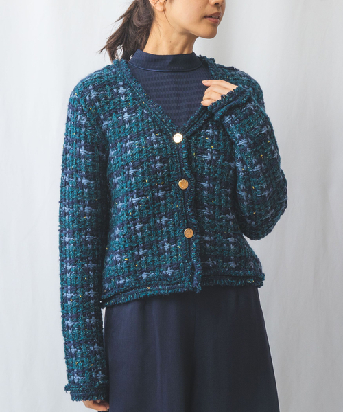 NARACAMICIE - 【新品】NARACAMICIE  カーディガン セール】 【NARACAMICIE】フリルカーディガン （ニット