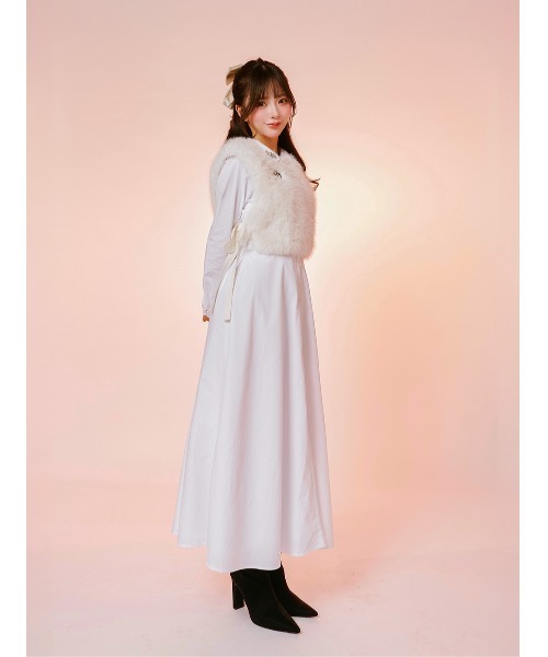 Darich（ダーリッチ） ワンピース ロングフレアシャツワンピース