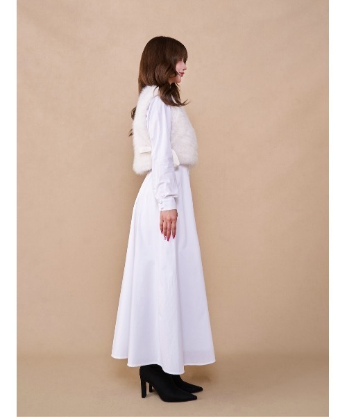 Darich（ダーリッチ） ワンピース ロングフレアシャツワンピース