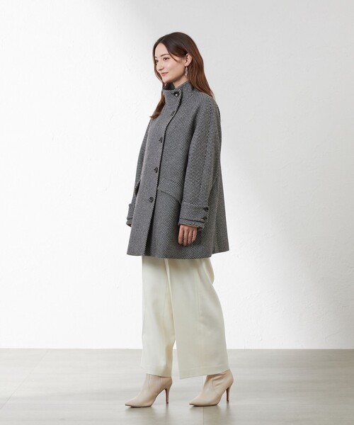 AMACA アマカ ダッフルコート ブルー 美品 38 AMACA アマカ ダッフルコート ブルー 美品 38 - メルカリ