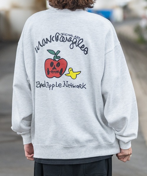 GOD BLESS YOU×MARK GONZALES トレーナー What it isNt)ART BY MARK GONZALES × GOD BLESS YOU PIGMENT