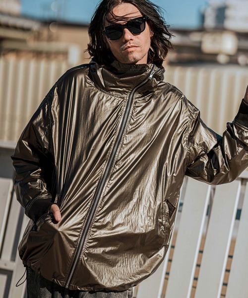 CAMBIO（カンビオ） ブルゾン アウター mj10507-Metallic Coating