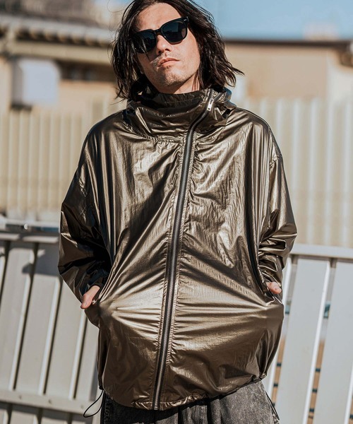 CAMBIO（カンビオ） ブルゾン アウター mj10507-Metallic Coating