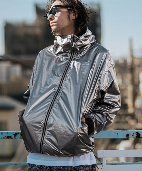 CAMBIO（カンビオ） ブルゾン アウター mj10507-Metallic Coating