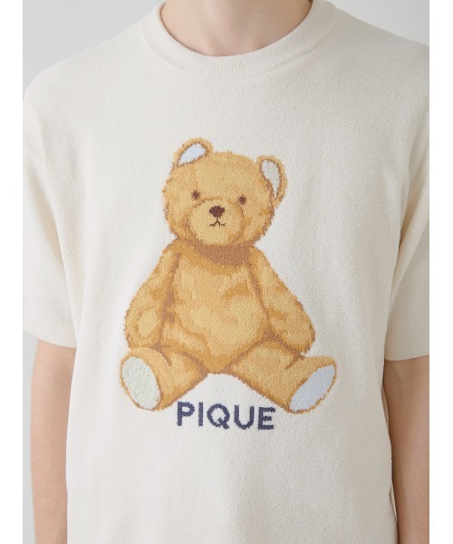 gelato pique ベアジャガードパジャマ M 120-130 gelato pique パジャマ 「HOMME」エアモコベアジャガードプル