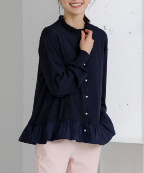 ニット セーター 「SONO/ソーノ」「ファンクショナル　Knit」サークルフレア　ロココカーディガン レディース Sono ニット セーター 「SONO/ソーノ」「ファンクショナル Knit
