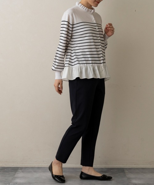 ニット セーター 「SONO/ソーノ」「ファンクショナル　Knit」サークルフレア　ロココカーディガン レディース Sono ニット セーター 「SONO/ソーノ」「ファンクショナル Knit